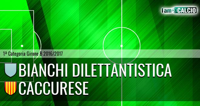 Bianchi Dilettantistica - Caccurese