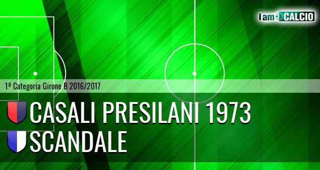 Casali Presilani 1973 - Scandale