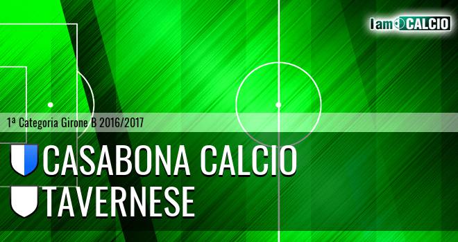 Casabona Calcio - Tavernese