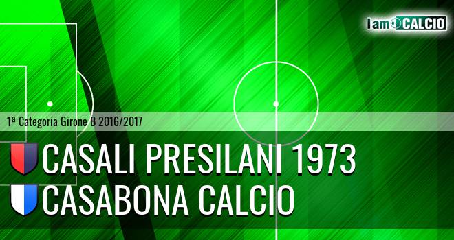 Casali Presilani 1973 - Casabona Calcio