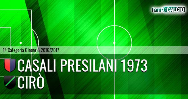 Casali Presilani 1973 - Cirò