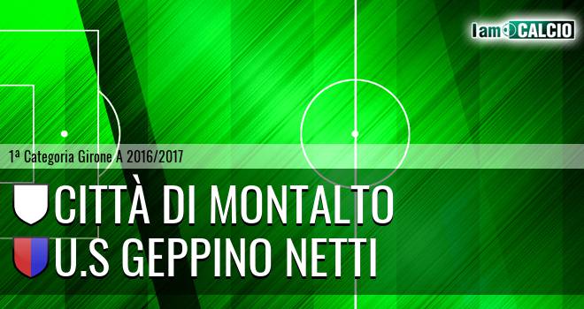 Real Montalto Calcio - Geppino Netti