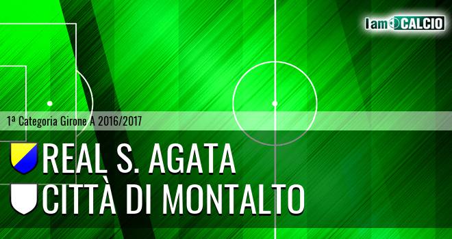 Real Sant'Agata - Real Montalto Calcio