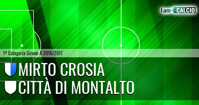 Mirto Crosia - Real Montalto Calcio