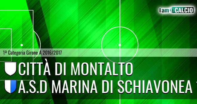 Real Montalto Calcio - Marina Di Schiavonea