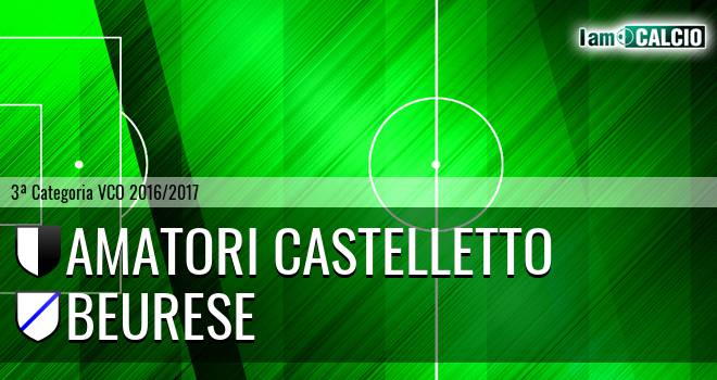 Amatori Castelletto - Beurese