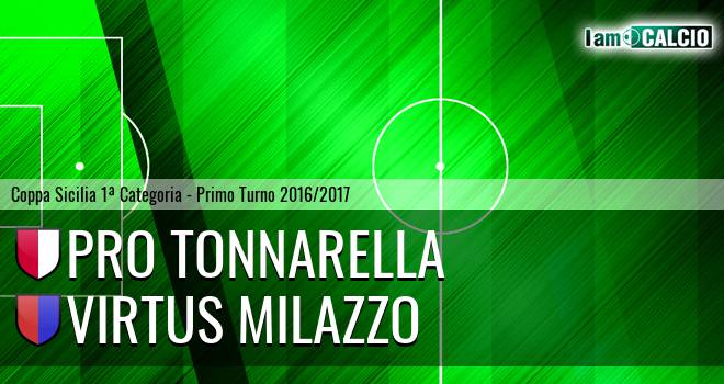 Pro Tonnarella - Virtus Milazzo