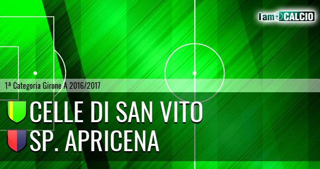 Celle Di San Vito - Sporting Apricena