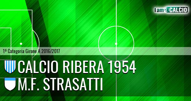 Calcio Ribera 1954 - M.F. Strasatti