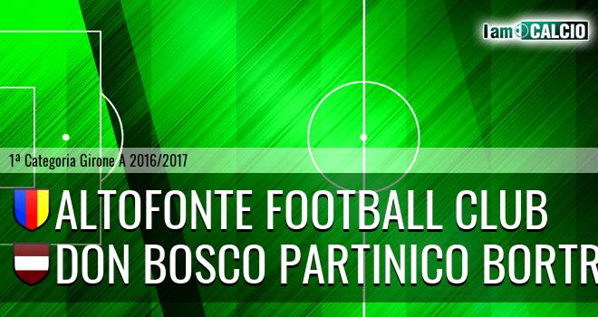 Altofonte Football Club - Don Bosco Partinico BorTra