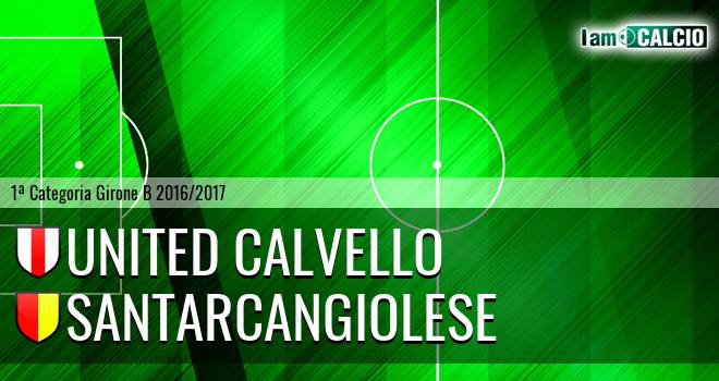 United Calvello - Santarcangiolese