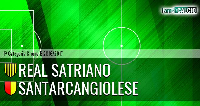 Real Satriano - Santarcangiolese