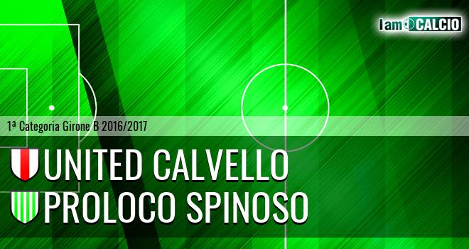 United Calvello - Proloco Spinoso