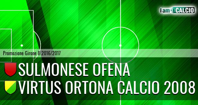 Sulmonese Ofena - Turris Calcio Val Pescara