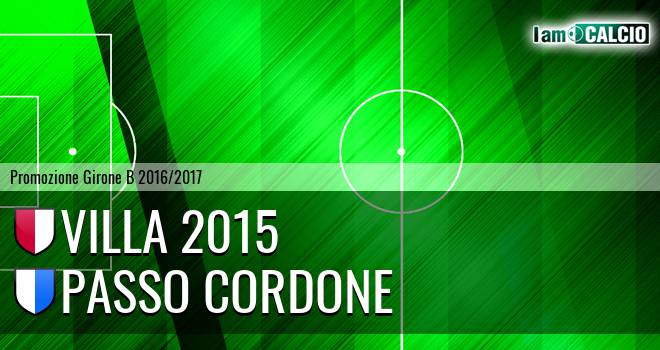 Villa 2015 - Passo Cordone