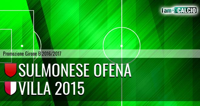 Sulmonese Ofena - Villa 2015