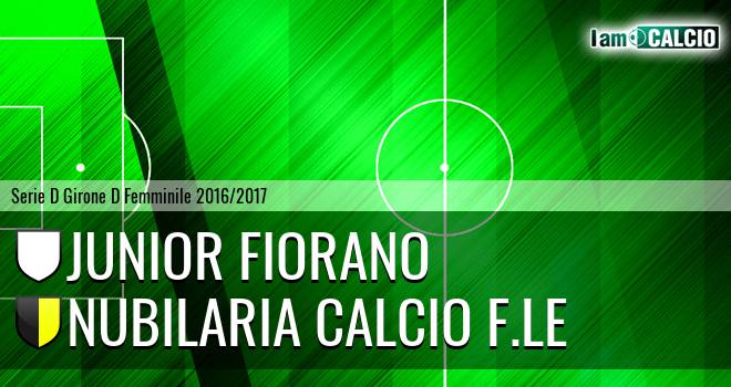 Junior Fiorano - Nubilaria Calcio F.le