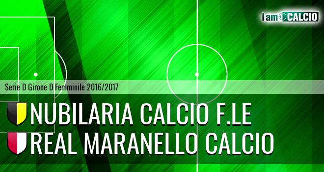 Nubilaria Calcio F.le - Real Maranello Calcio