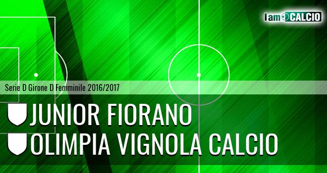 Junior Fiorano - Olimpia Vignola Calcio