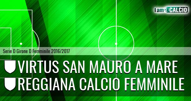 Virtus San Mauro a Mare - Reggiana Calcio Femminile