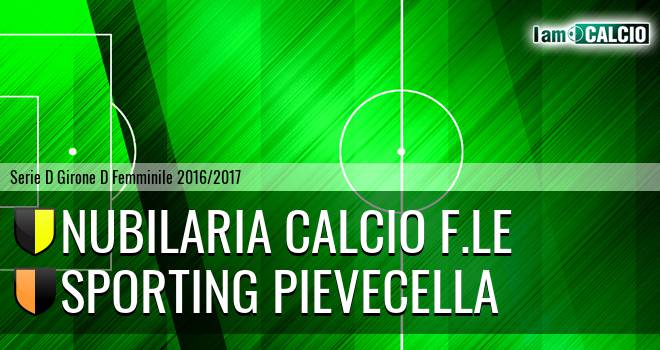 Nubilaria Calcio F.le - Sporting Pievecella