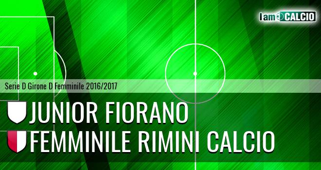 Junior Fiorano - Femminile Rimini Calcio