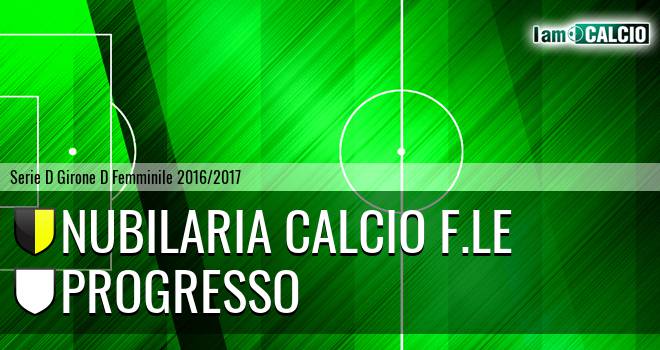 Nubilaria Calcio F.le - Progresso W