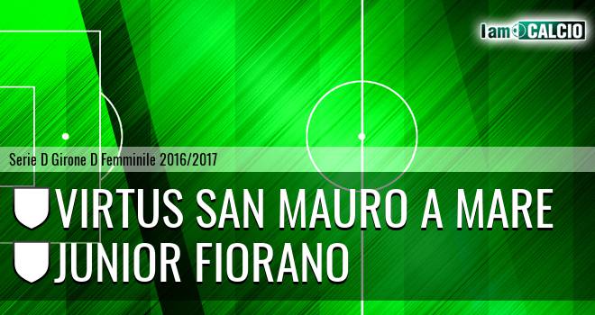 Virtus San Mauro a Mare - Junior Fiorano