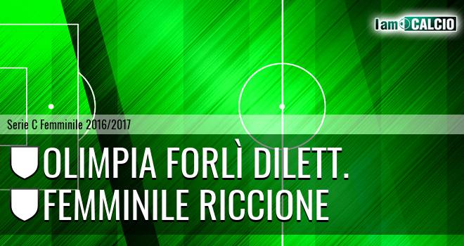 Olimpia Forlì Dilett. - Femminile Riccione