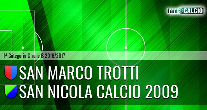 San Marco Trotti - San Nicola Calcio 2009