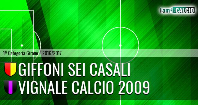 Giffoni Sei Casali - Vignale Calcio 2009