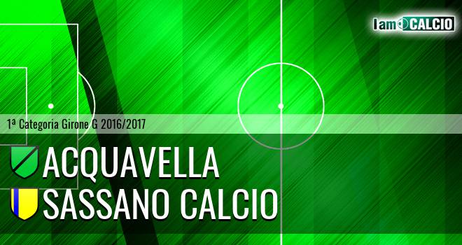 Acquavella - Sassano Calcio