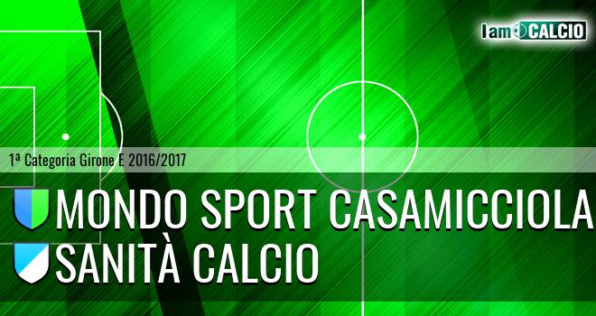 Mondo Sport Casamicciola Terme - Sanità Calcio