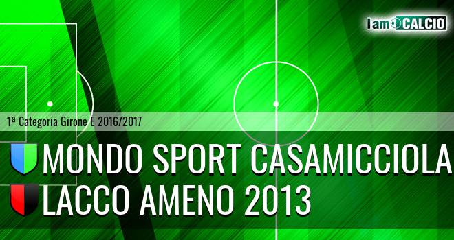 Mondo Sport Casamicciola Terme - Lacco Ameno 2013