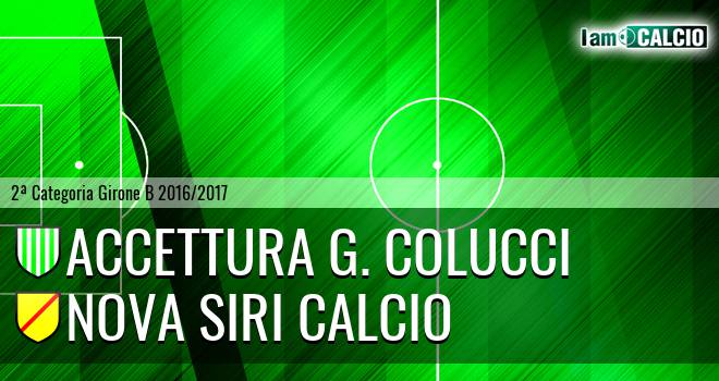 Accettura G. Colucci - Nova Siri Calcio