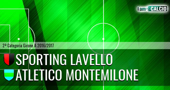 Sporting Lavello - Atletico Montemilone