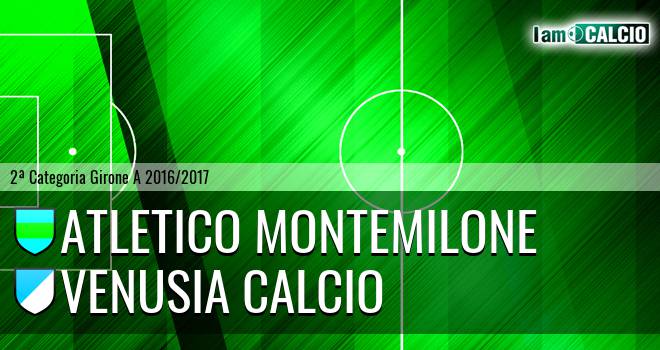 Atletico Montemilone - Venusia Calcio