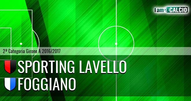 Sporting Lavello - Foggiano