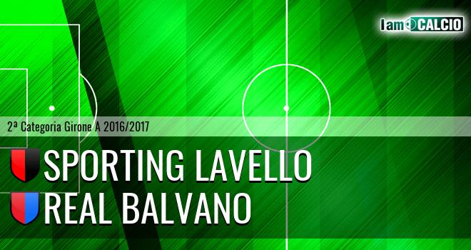 Sporting Lavello - Real Balvano