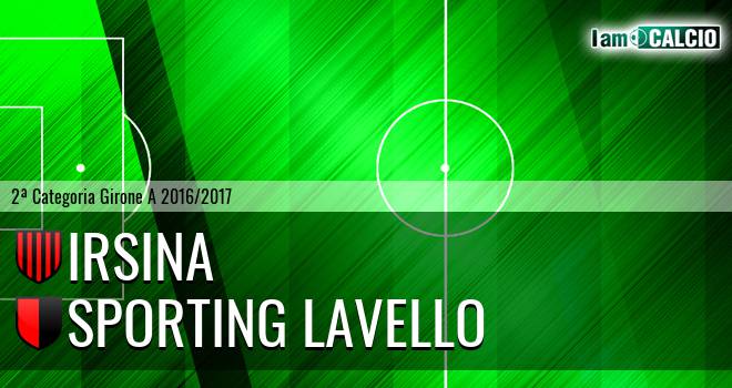 Irsina - Sporting Lavello