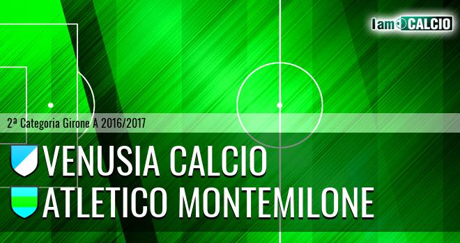 Venusia Calcio - Atletico Montemilone