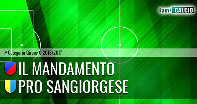 Il Mandamento - Pro Sangiorgese