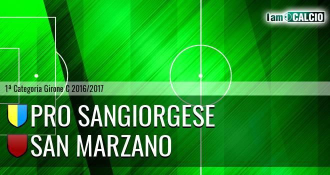 Pro Sangiorgese - San Marzano