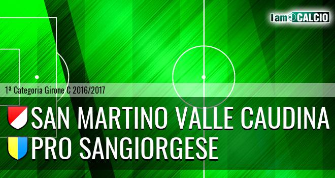 Real San Martino Valle Caudina - Pro Sangiorgese