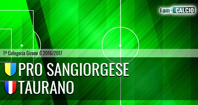 Pro Sangiorgese - Taurano