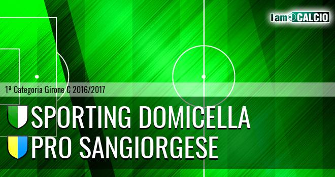 Sporting Domicella - Pro Sangiorgese