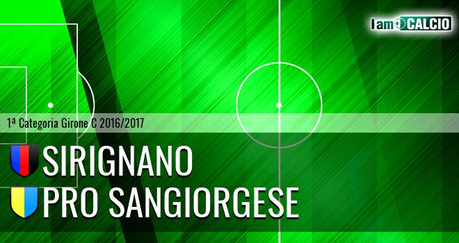 Sirignano - Pro Sangiorgese