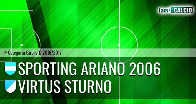 Sporting Ariano 2006 - Virtus Sturno