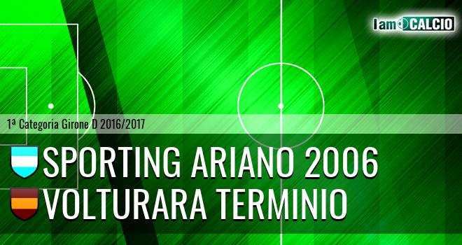 Sporting Ariano 2006 - Volturara Terminio