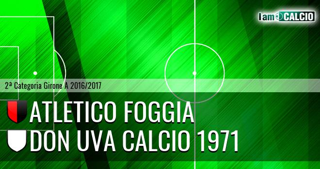 Atletico Foggia - Don Uva Calcio 1971